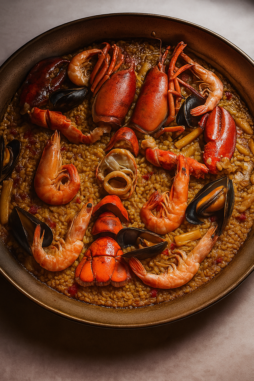 Arroz con bogabante restaurante el encuentro